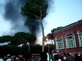 Roma Catania 7-0 auto bruciate