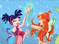 i finally got a mix of all the songs (other than themes) that was in the first sesion of winx club and put them together, paired with my own clips. enjoy.