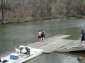 Duquesne novice men dump their cox in the Allegheny! Duquesne novice men dump their cox in the Allegheny!
