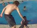 Wasserball bei 15 Grad