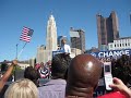 Barack Obama in Columbus, Ohio 10-10-08