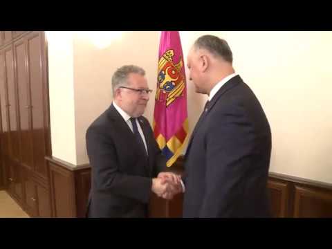 Președintele țării a avut o întrevedere cu Ambasadorul Franței