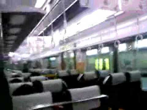 阪急9400系の車内
