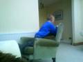 Bay n me chair fall.MP4