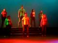 Yasmin Moriss singing in show