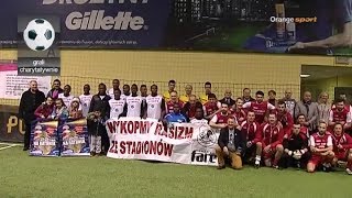 Mecz pod hasłem „Wykopmy Rasizm ze Stadionów” - Wielka Orkiestra Świątecznej Pomocy, 12.01.2014.