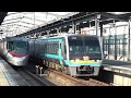 【予讃線 宇多津駅】 8000系と2000系の並びと2000系「いしづち」