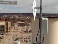 Placing the Mikrotik bridge on the rooftop Placing the Mikrotik bridge on the rooftop
