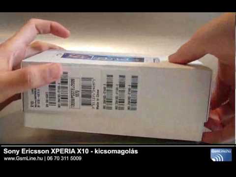 Sony Ericsson XPERIA X10 teszt vide�