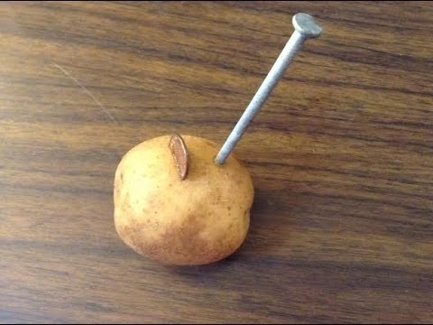 how to make a battery from a potato