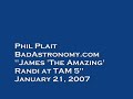 Randi and Phil Plait at TAM 5
