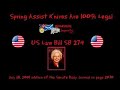 Why Spring Assist Knives Are 100% Legal in the United States Why Spring Assist Knives Are 100% Legal in the United States