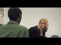 Jamaican stalks blond white girl.