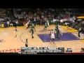 Lakers running triangle offense in NBA Finals 2010