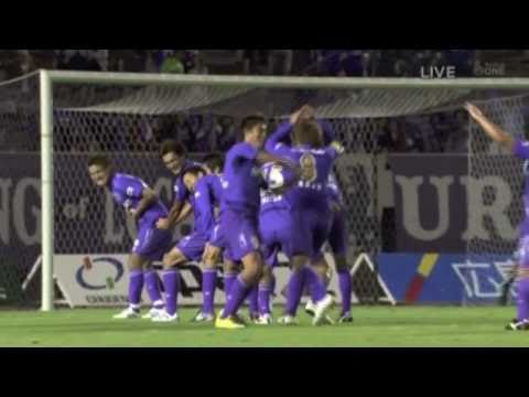 VIDEO: metió gol y lo celebró como un samurai