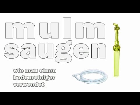 Mulmsauger/Bodenreiniger verwenden (TUTORIAL) Piscina Folge 3