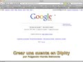 Dipity 1.- Crear una cuenta