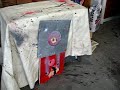 Pneumatic Spud Gun Shoots Bullet Through Metal!!!! (Bullet is inert)