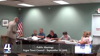 Public Meeting - Argos Town Council