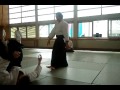 Aikido Daniel Champeimont à Vevey 2011: Yokomen uchi Kokyu Nage