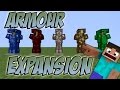 Armour Expansion для Minecraft видео 1