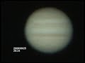 Jupiter 2009 09/25 20:24-20:33(JST)