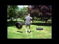 Low Tech High Effect Working out with tires