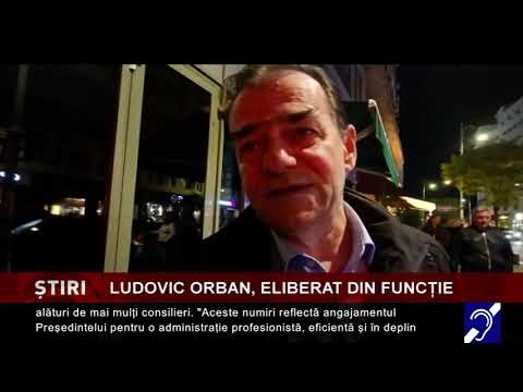 Ludovic Orban, eliberat din funcția de consilier prezidențial