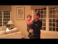 Megan dances with Peter Bacsi