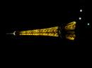 Night view of Eiffel Tower, Paris, France Night view of Eiffel Tower, Paris, France