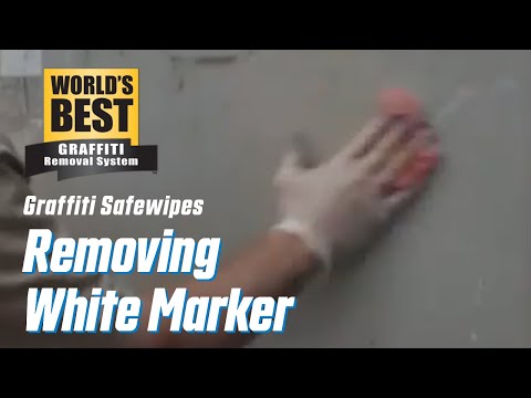 White Marker and Crayon off Municipal Box