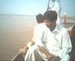 Rafee Shah with his friends in river jehlum