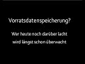 Vorratsdatenspeicherung kurz erklärt
