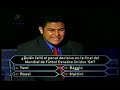 Alves Johann Pinto �Qui�n Quiere ser millonario? Parte 2