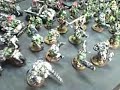 Blue Table Painting- Gritty Orks