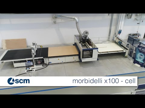 SCM MORBIDELLI X100 408 CELL CNC Router Flat Table Nesting | Professional Machinery Group South (1)