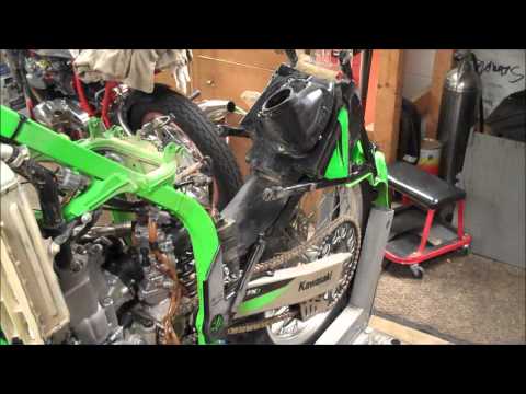 how to rebuild kx 250 rear shock