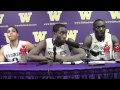 Abdul Gaddy, Tony Wroten and Aziz N'Diaye postgame Oregon Dec. 31