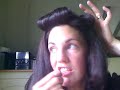 **Easy** Pin Up style Fake Victory Rolls **Quick**
