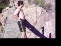 Salte del Puente Colgante de Cacheuta!