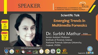 Emerging Trends in Multimedia Forensics | Dr. Surbhi Mathur