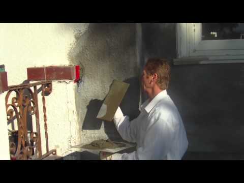 how to patch small stucco hole