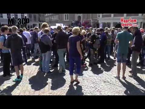 Pokémon event op de Grote Markt in Haarlem
