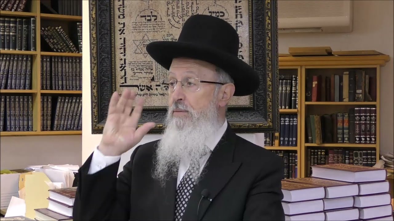 הרב הגאון אברהם יוסף שליט"א האם אפשר לעבוד על הקדוש ברוך הוא פרשת נח תשפ"ו