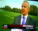 England football squad at BTHCC ...