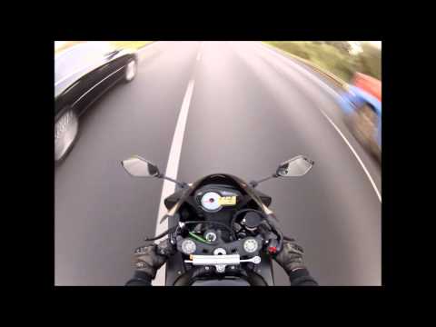 Passeio com GoPro na estrada