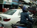 Regular traffic in Ciputat area, outside Jakarta, Indonesia