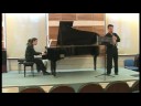 Max Reger - Sonata per clarinetto e pianoforte op. 49 n. 2 - 2° mov. - Clarinetto: Paolo Fantini - Pianoforte: Paolo Wolfango Cremonte