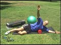 Lats self mysofascial release: BodySpex fitness with Jai