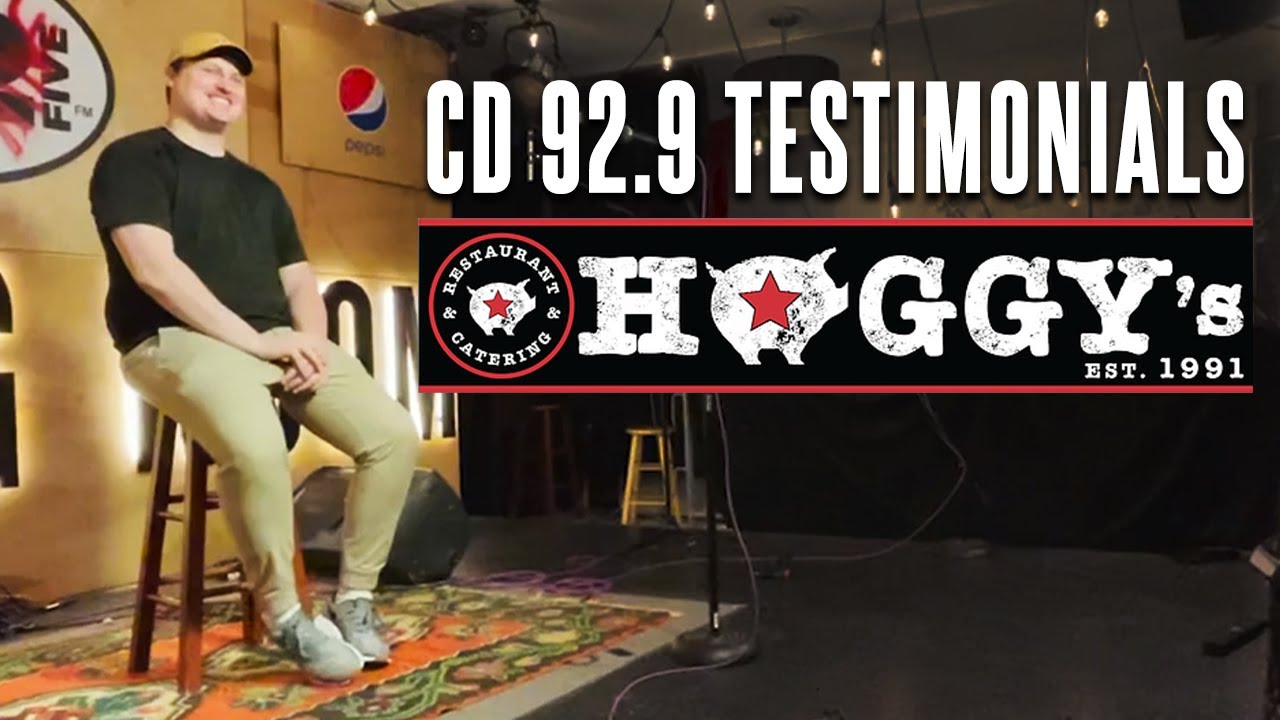 CD 92.9 FM Testimonial: Hoggy's Restaurant & Catering
